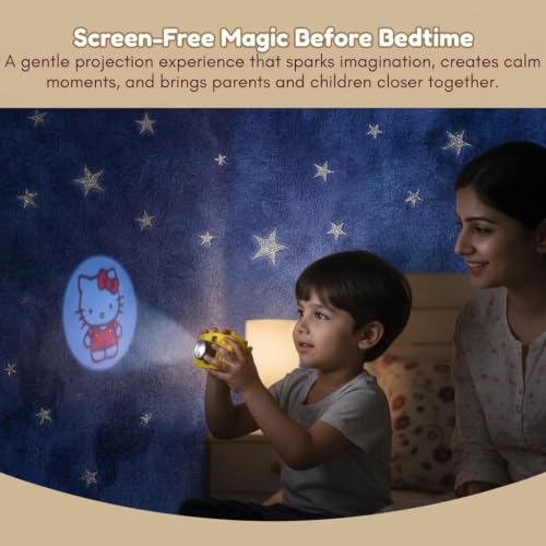 ERBIL Plastic Cute Mini Projector