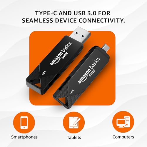 Amazon Basics 64GB Flash Drive