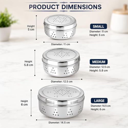 Stainless Steel Green Coriander &
