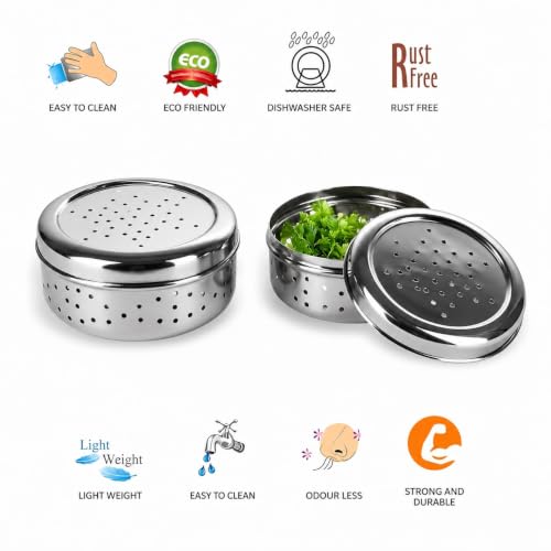 Stainless Steel Green Coriander &