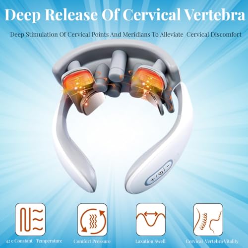 FLOITTUY Portable Neck Electric Pulse Massager - Image 2