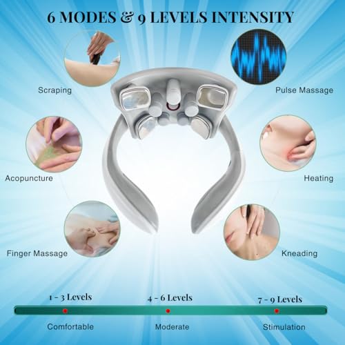 FLOITTUY Portable Neck Electric Pulse Massager - Image 3