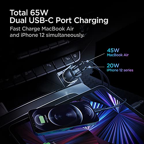 Spigen 65W Fast Car Charger