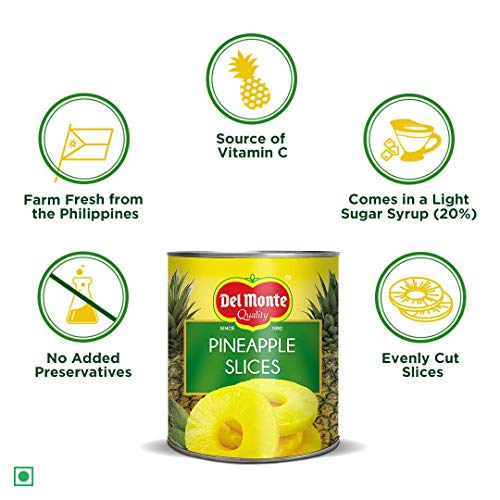 Del Monte Pineapple Slices, 836g
