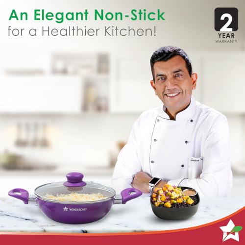 Wonderchef Royal Velvet Non-Stick Kadhai