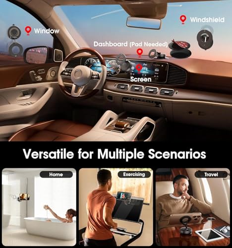 Upgraded 360° Vacuum Magnetic Car