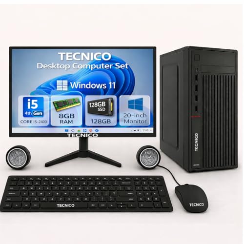 TECNICO Desktop Computer Set, Windows