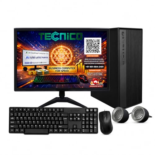 TECNICO Desktop Computer Set, Windows
