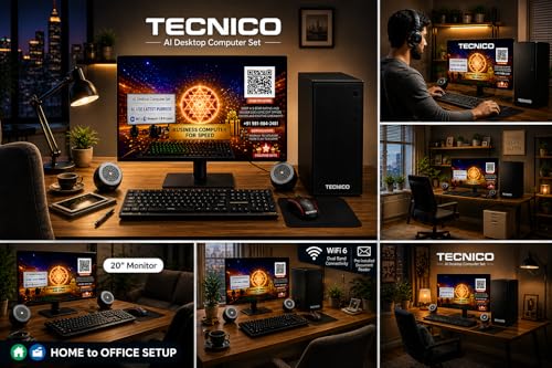 TECNICO Desktop Computer Set, Windows