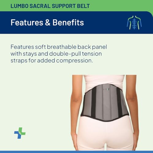 Lumbo Sacral Waist and Back Support Belt, Lumbar Support, LS Belt - Image 3