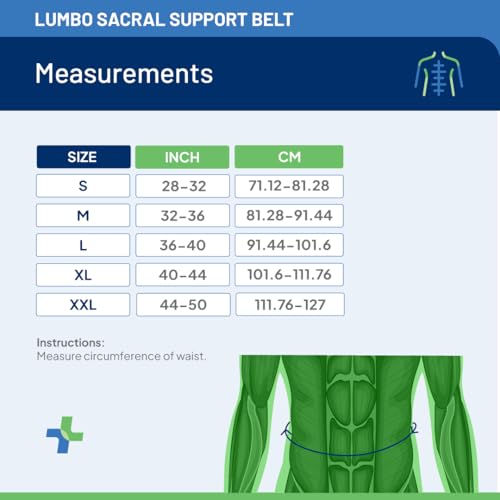 Lumbo Sacral Waist and Back Support Belt, Lumbar Support, LS Belt - Image 4