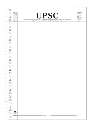 amblitz UPSC Answer Writing Sheet
