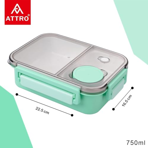 ATTRO Smart 2 Compartment Lunch