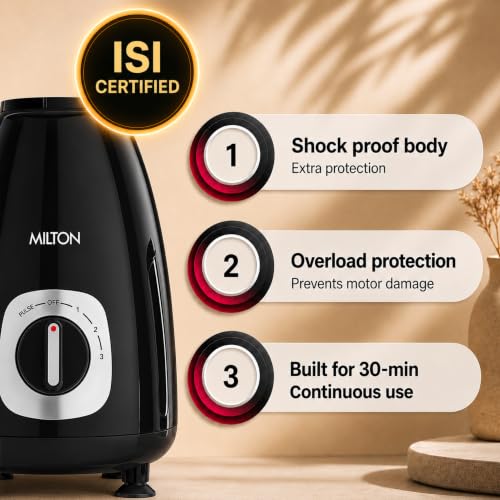 Milton Artis Mixer Grinder, ISI