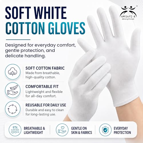 AM Safe-X Premium White Cotton