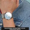 Fastrack Blue Dial Silver Stainless
