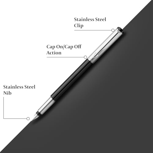 Parker Vector Mettalix Chrome Trim
