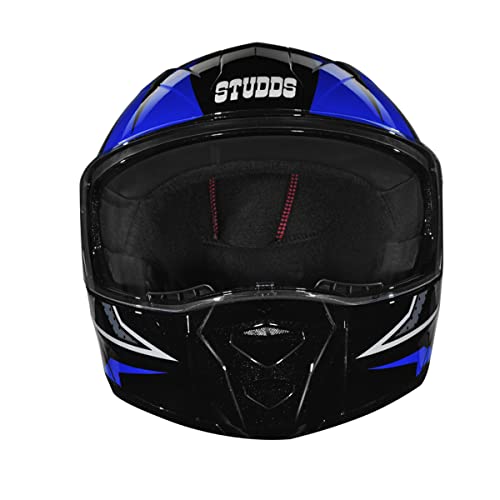 STUDDS Ninja Elite Super D6 FLIP-UP Full FACE Helmet N1 Black-L - Image 4
