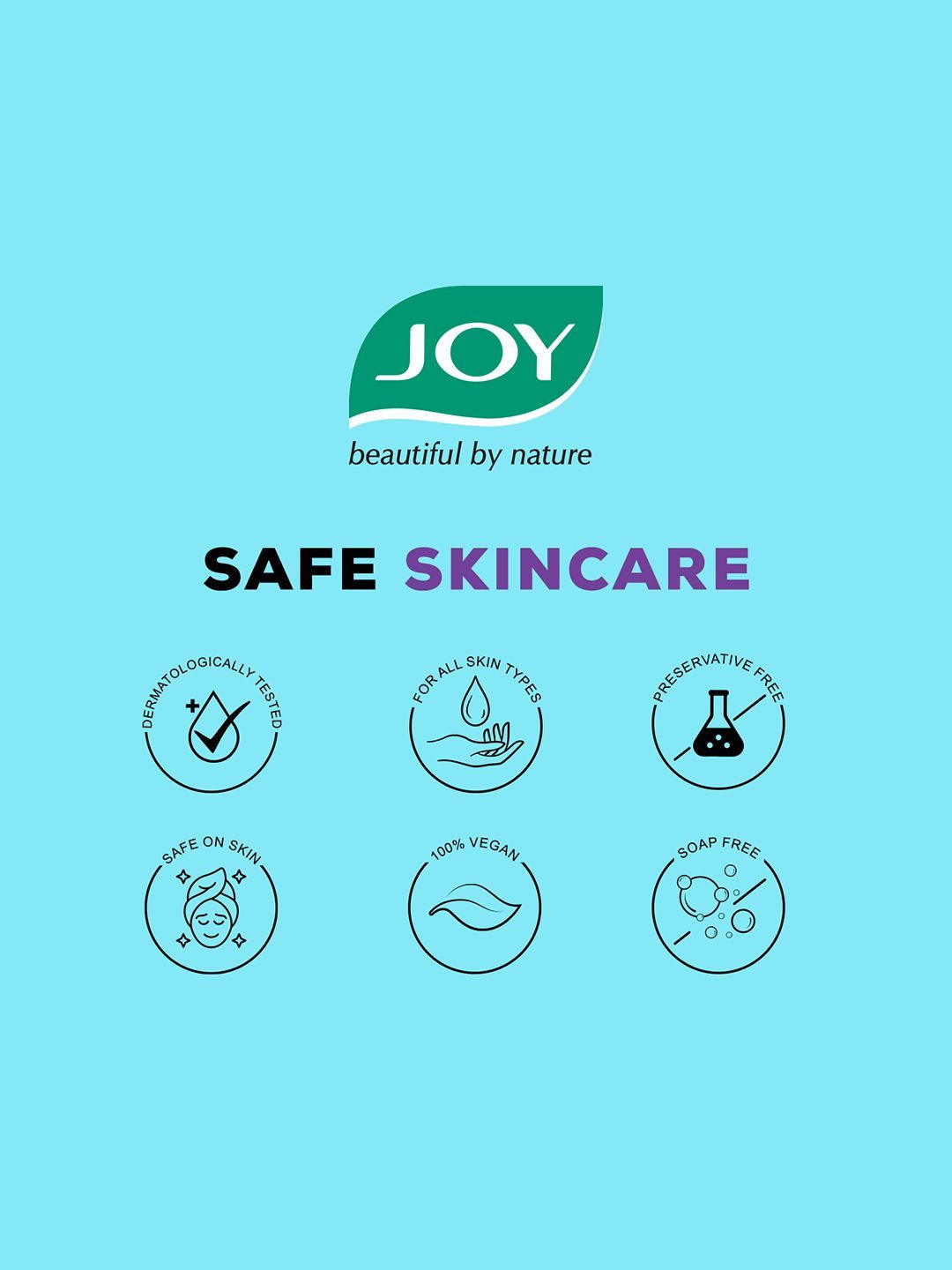 JOY Cooling Mint Shower Gel Body Wash for Day Long Freshness - 250ml - Image 5