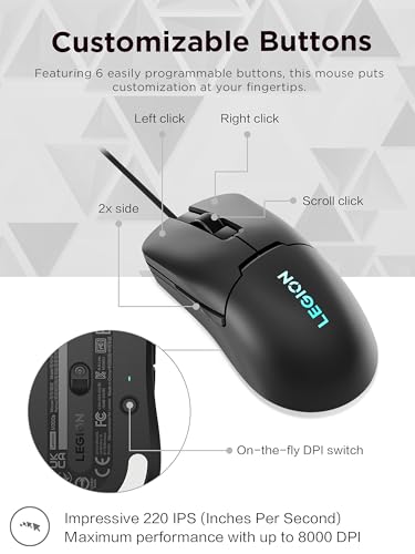 Lenovo Legion M300s RGB Wired