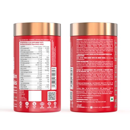 Nutriburst Biotin Gummies for Healthy