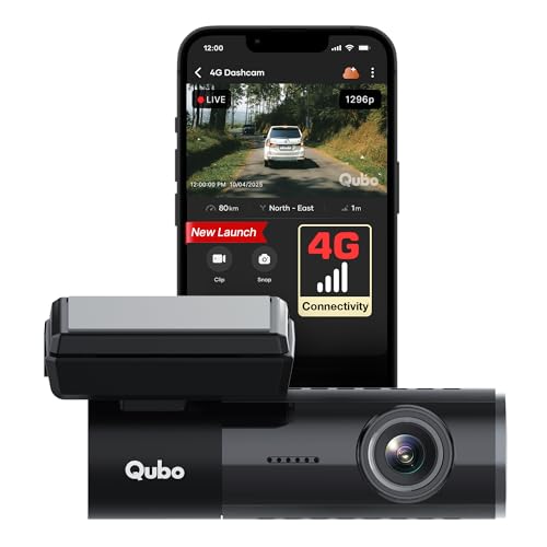 Qubo Dashcam 4G Live