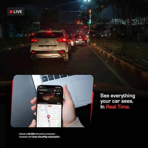 Qubo Dashcam 4G Live