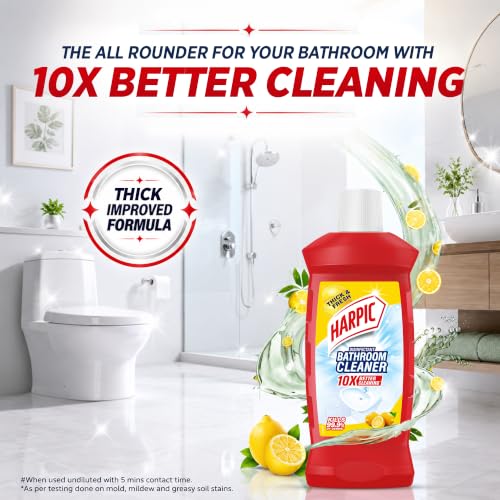 Harpic Bathroom Cleaner Lemon - 1 L - Image 3