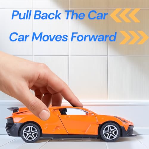 Metal Die-cast 1:37 Bug - Orange - Image 3
