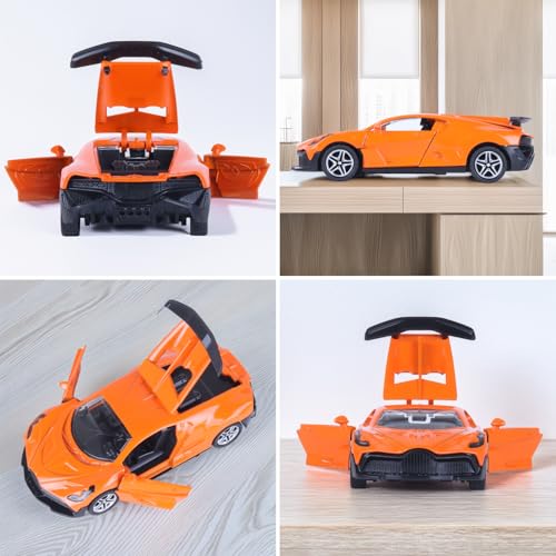 Metal Die-cast 1:37 Bug - Orange - Image 6