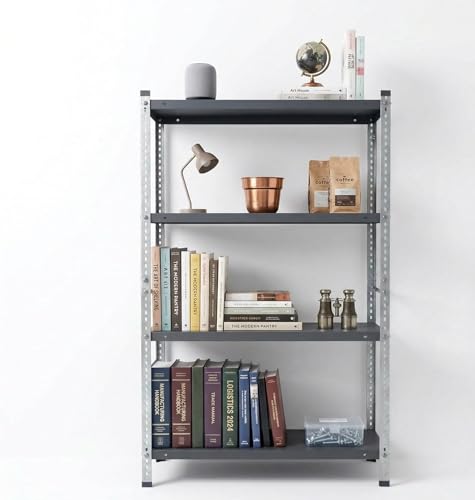 4-Shelf Adjustable Metal Storage Rack