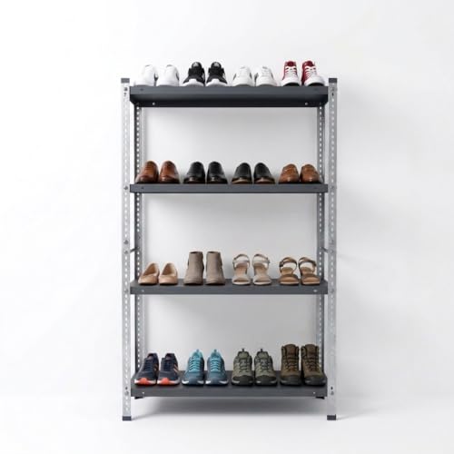 4-Shelf Adjustable Metal Storage Rack
