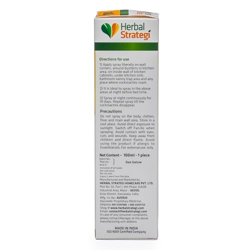 Herbal Strategi Justout Cockroach Repellent