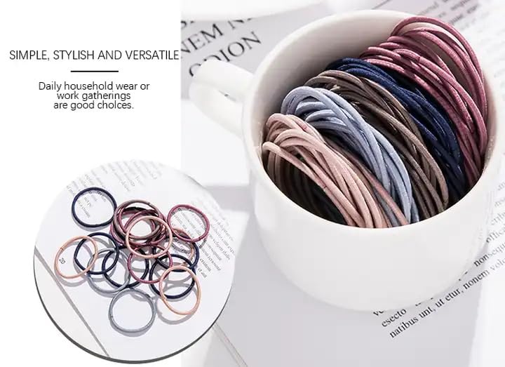 GITGRNTH Soft Cotton Hair Ties