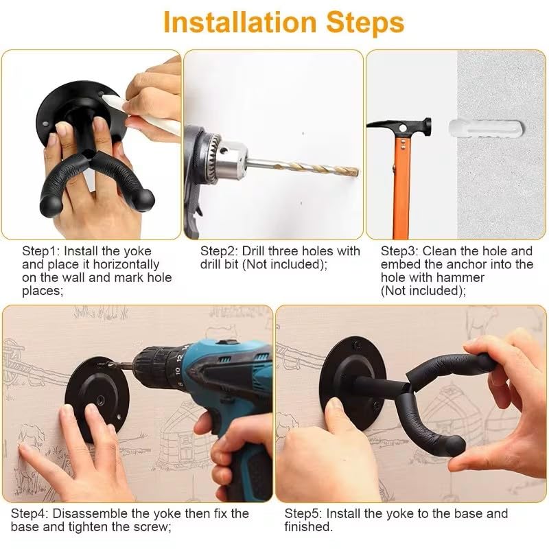 Guitar Wall Hanger Mount –