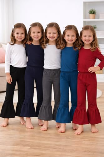 T2F Girls Flared Leggings Pack