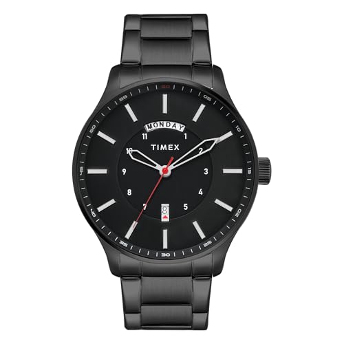 TIMEX Black Round Dial Analog Men's Watch - TWEG29301