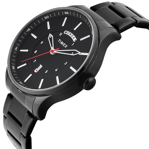 TIMEX Black Round Dial Analog Men's Watch - TWEG29301 - Image 2