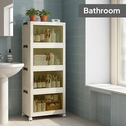 CELLO Foldable Plastic Cabinet
