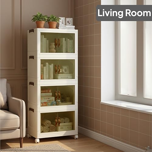 CELLO Foldable Plastic Cabinet
