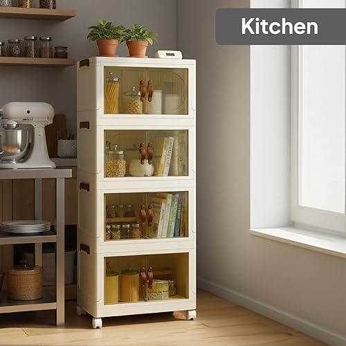 CELLO Foldable Plastic Cabinet