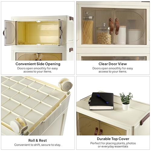 CELLO Foldable Plastic Cabinet