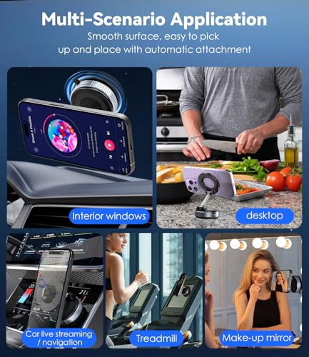 CloudValley Vacuum Magnetic Car Phone Mount for MagSafe - Image 6