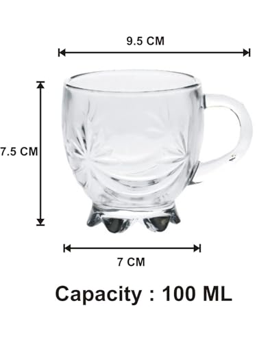 AFAST Clear Glass Tea Cup