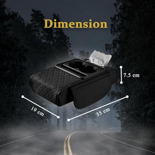 Leather Car Armrest Cushion