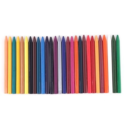 Apsara Plastic Crayons-28 Shades,Smooth &