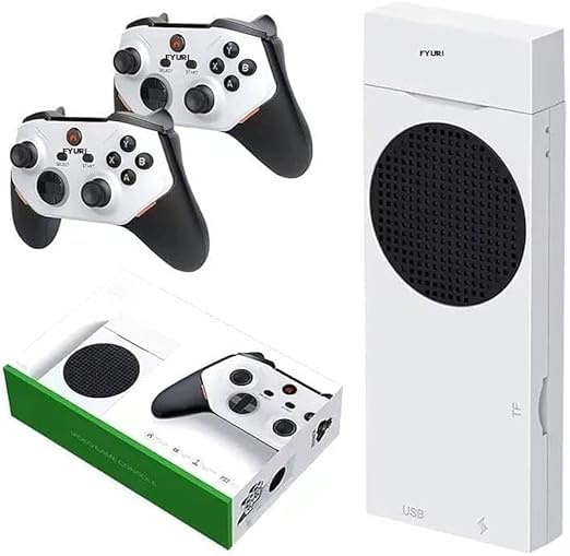 GPZ M88 Gaming Stick x128GB with DDR4 Power | 27,500+ Built-in Games | Multi-Platform Retro Console | Dual Wireless Gamepad Controllers | HDMI TV Output | Plug & Play
