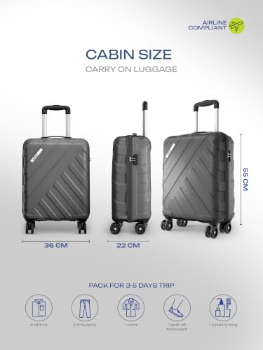 Safari Cabin Voro 55cm Trolley