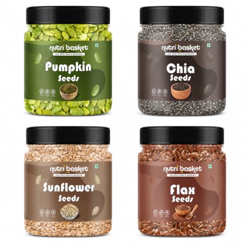 Nutribasket Premium Chia Flax Pumpkin