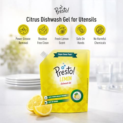 Amazon Brand - Presto! Dishwash